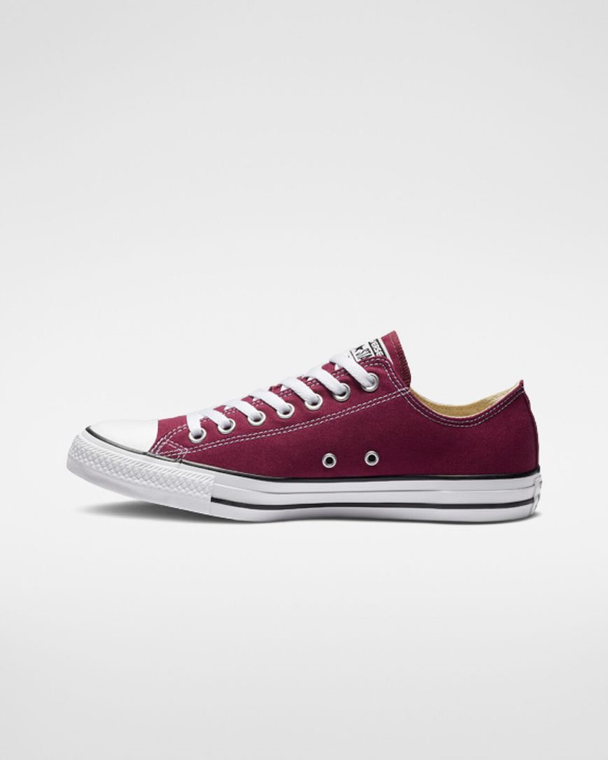 Burgundy Converse Chuck Taylor All Star Classic Men's Low Top Shoes | GZ1475ILK