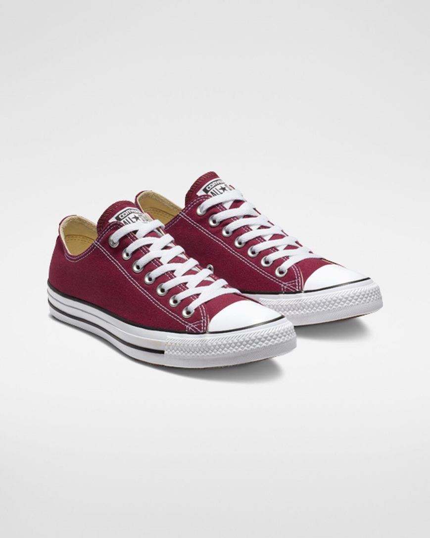 Burgundy Converse Chuck Taylor All Star Classic Men's Low Top Shoes | GZ1475ILK