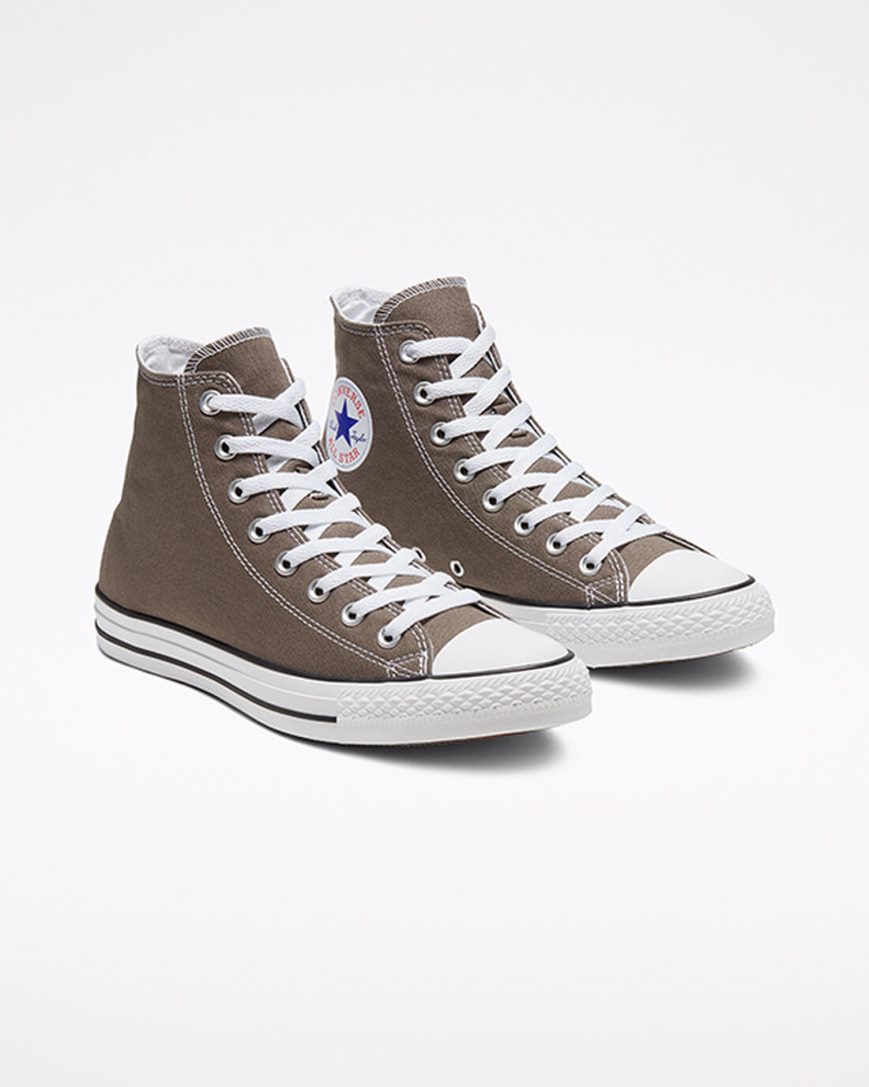 Deep Grey Converse Chuck Taylor All Star Classic Women's High Top Shoes | HNI1K5478