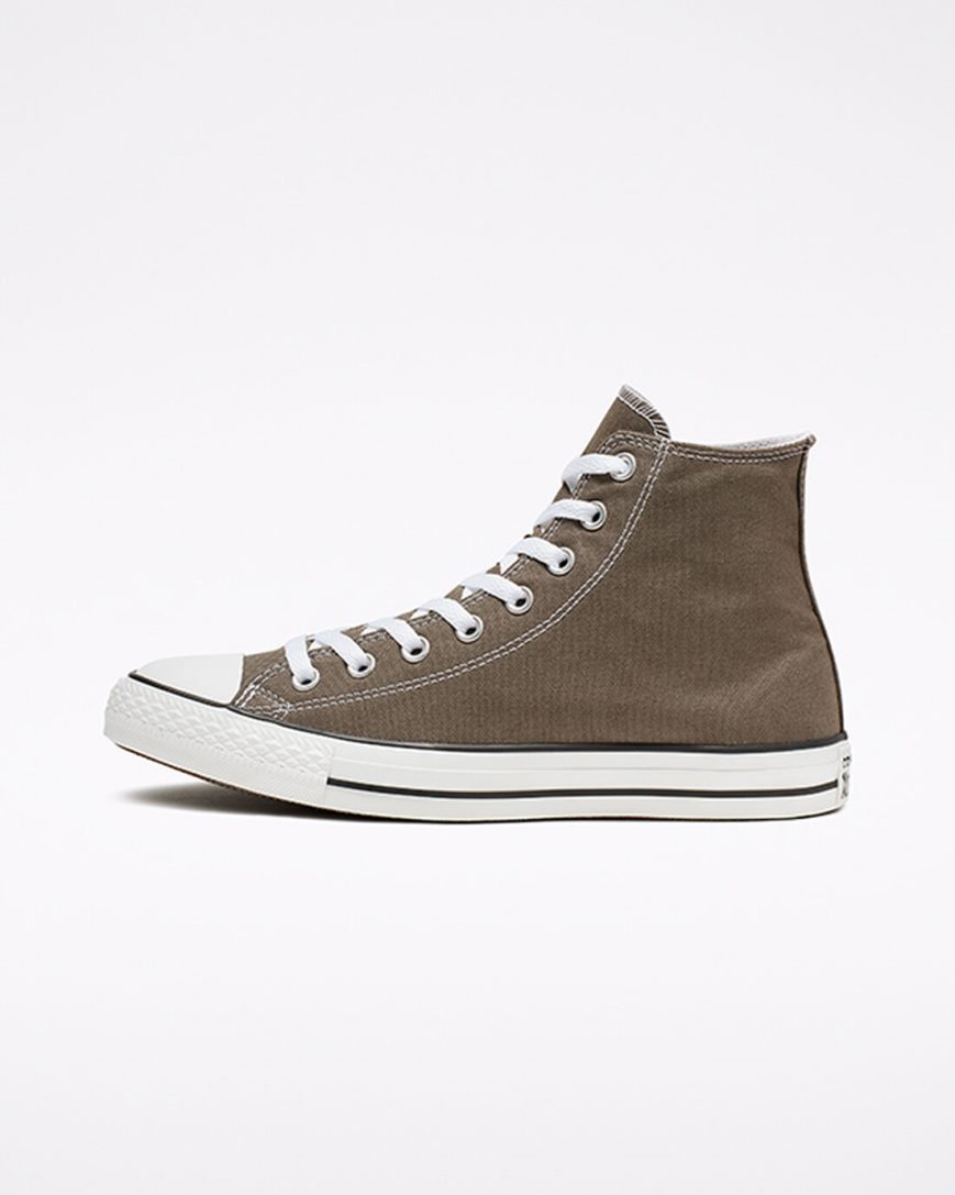 Deep Grey Converse Chuck Taylor All Star Classic Men's High Top Shoes | LWIL4793K