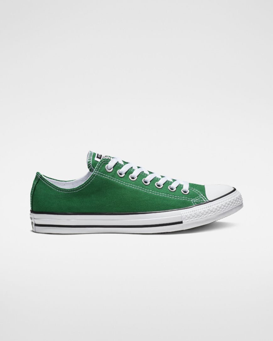 Green Converse Chuck Taylor All Star Classic Women\'s Low Top Shoes | EUK3I4791