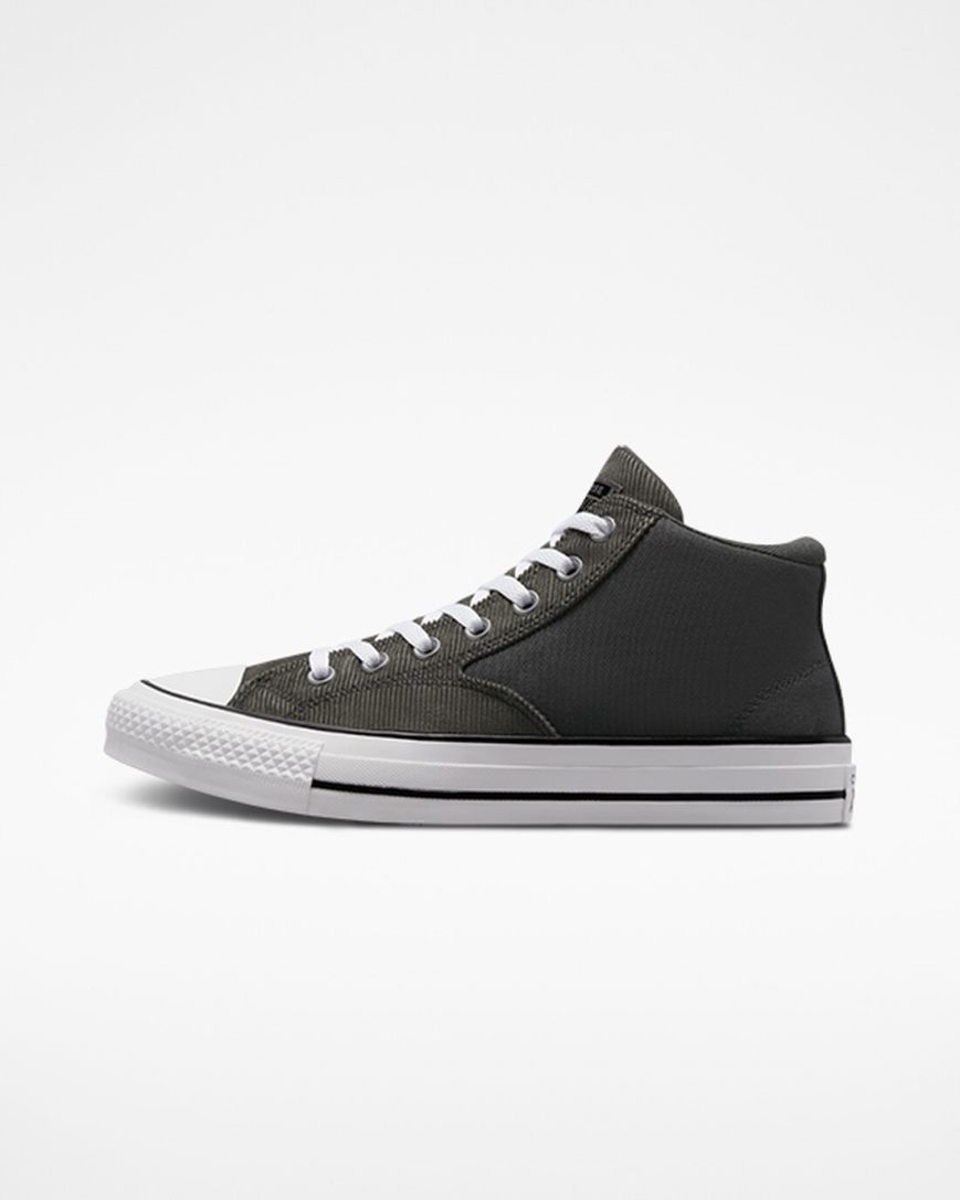 Grey / Black / White Converse Chuck Taylor All Star Malden Street Workwear Men's High Top Shoes | ZP1I953K4