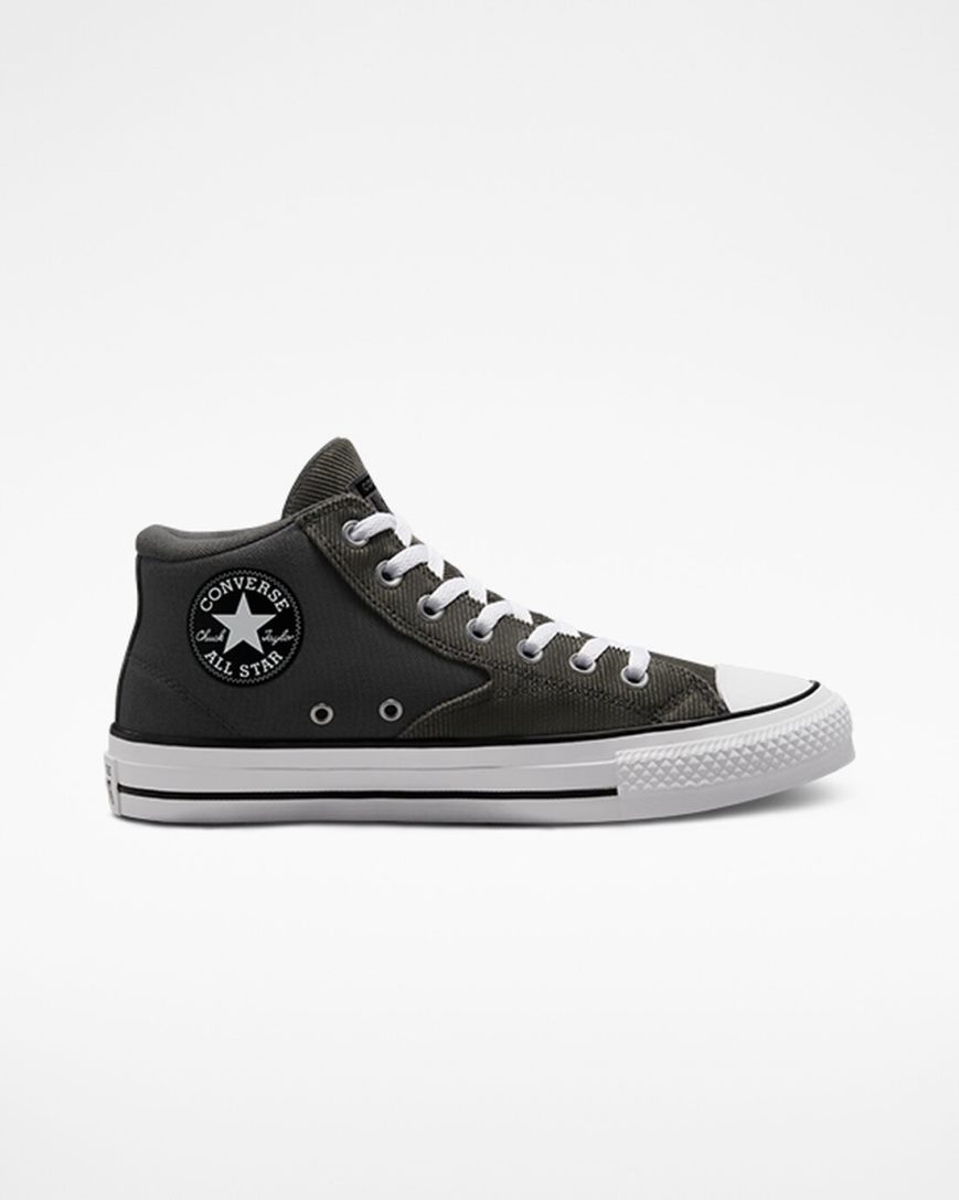 Grey / Black / White Converse Chuck Taylor All Star Malden Street Workwear Men\'s High Top Shoes | ZP1I953K4