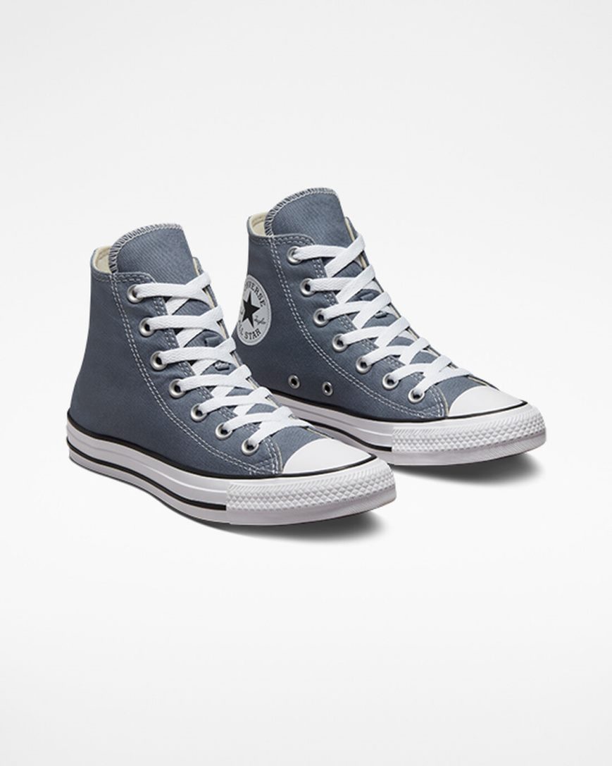 Grey Converse Chuck Taylor All Star Seasonal Color Women's High Top Shoes | PQ158K47L