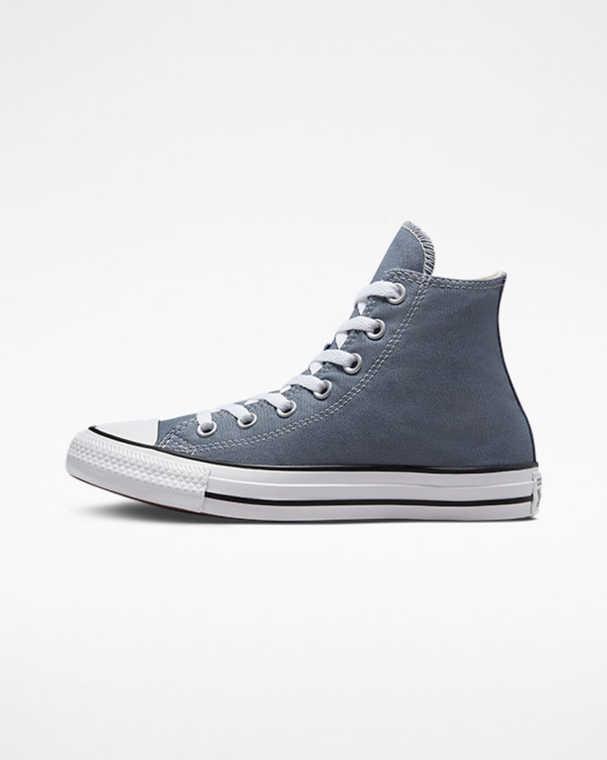 Grey Converse Chuck Taylor All Star Seasonal Color Men's High Top Shoes | QI451937I