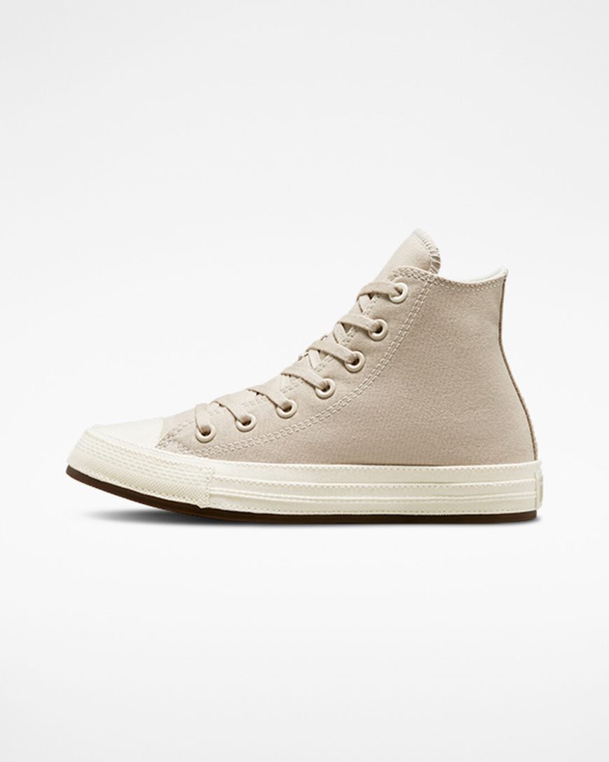 Grey Converse Chuck Taylor All Star Tonal Canvas Women's High Top Shoes | LNI14L985