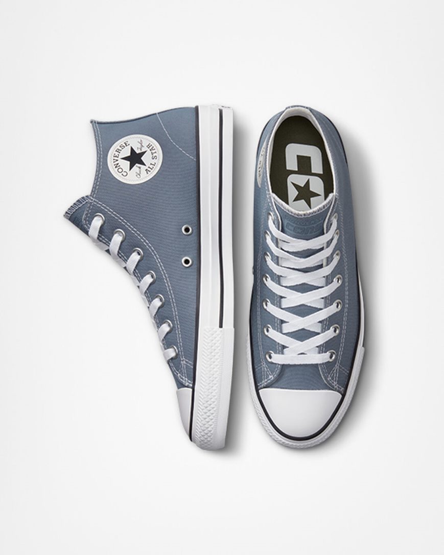 Grey / White / Black Converse CONS Chuck Taylor All Star Pro Men's Skate Shoes | CA78I51K4