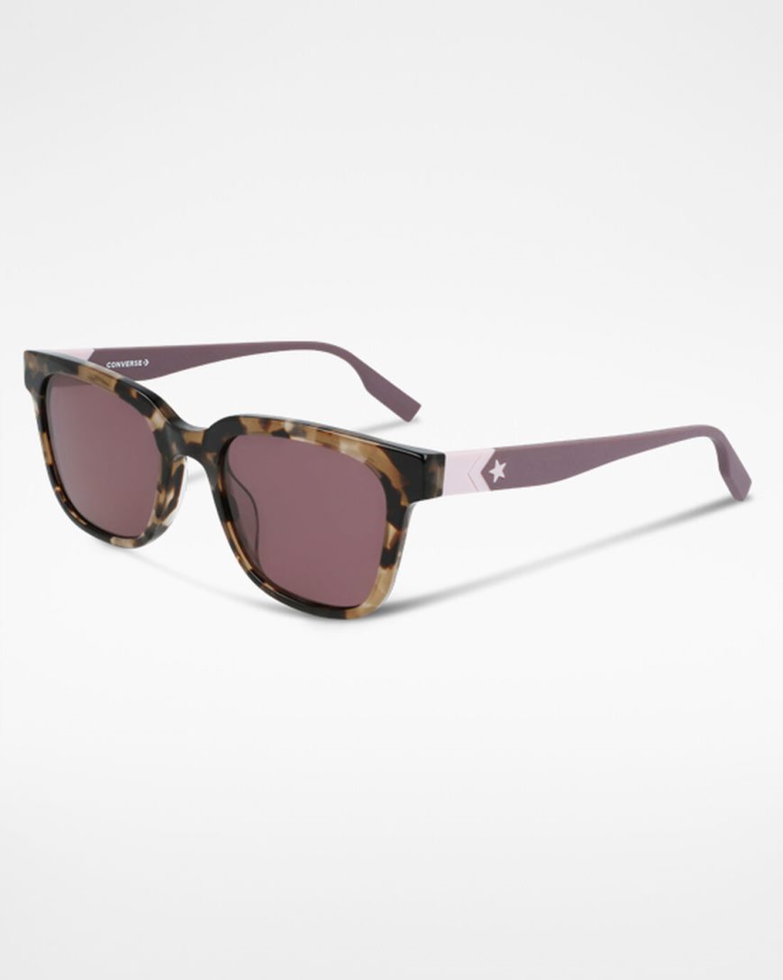 Khaki Converse Rise Up Women's Sunglasses | DML91IK73