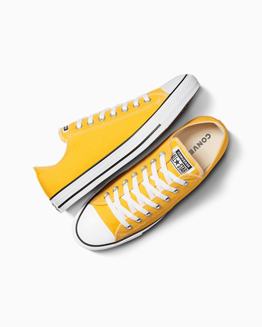 Lemon Converse Chuck Taylor All Star Classic Women's Low Top Shoes | RF1L548K3