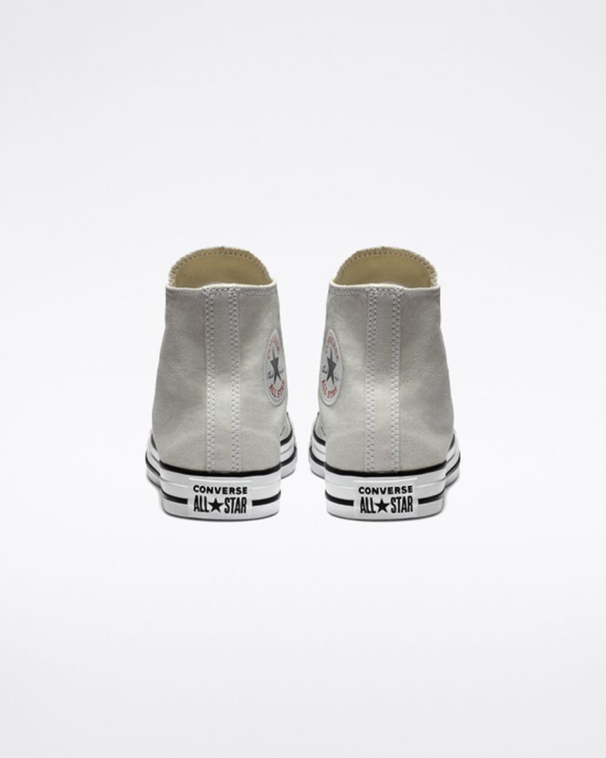 Light Grey Converse Chuck Taylor All Star Classic Women's High Top Shoes | UV5I9KL41