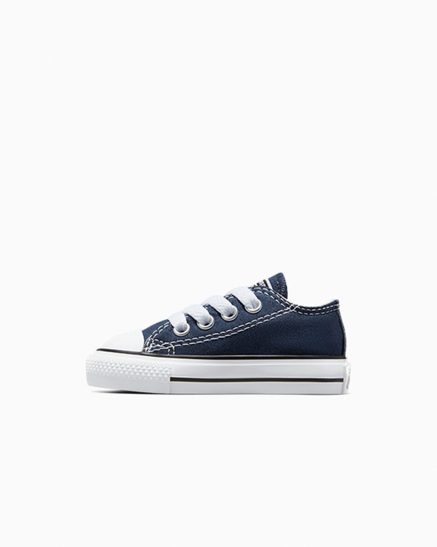 Navy Converse Chuck Taylor All Star Classic Boys' Low Top Shoes | PA45718LI