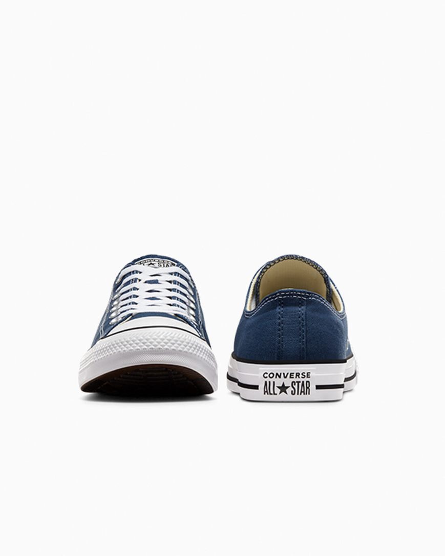 Navy Converse Chuck Taylor All Star Classic Men's Low Top Shoes | TD4I89715