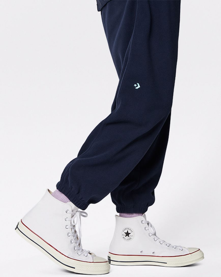 Obsidian Converse Counter Climate Fleece Men's Pants | AOL847IK3