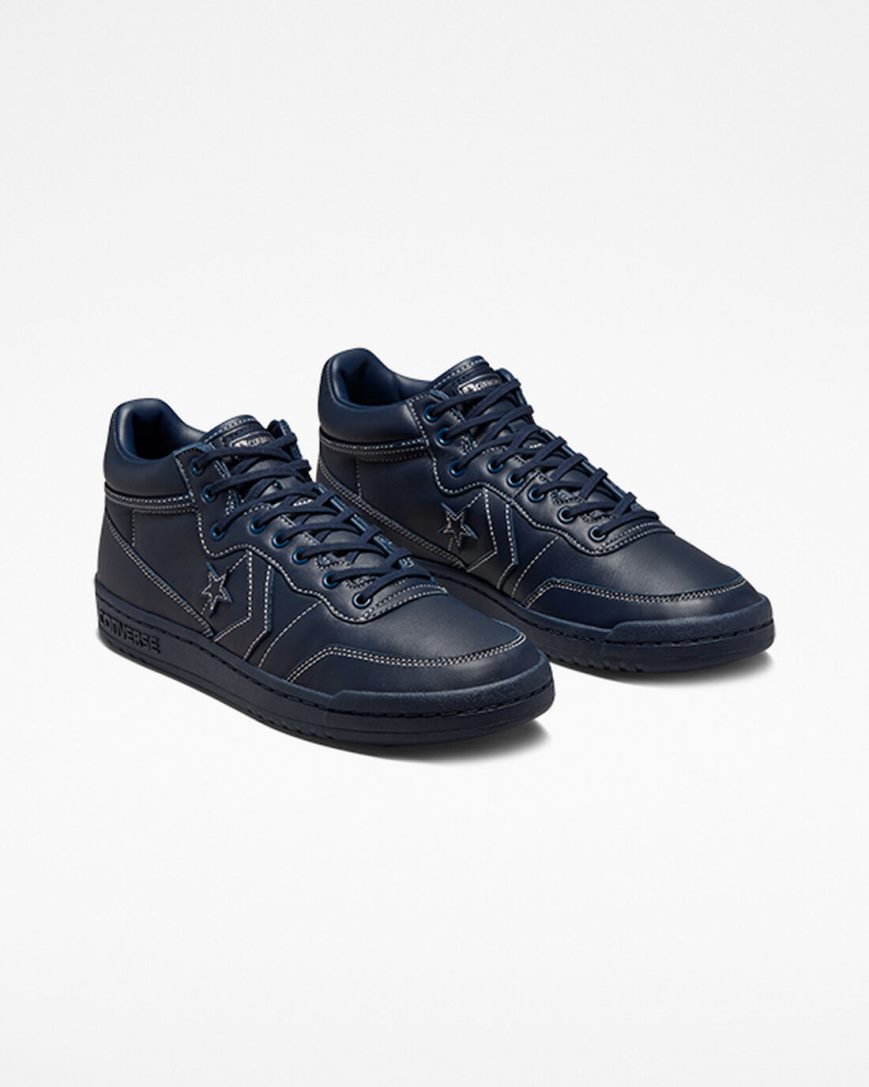 Obsidian / Navy / Obsidian Converse Fastbreak Pro Sage Elsesser Men's Skate Shoes | BGK81L49I