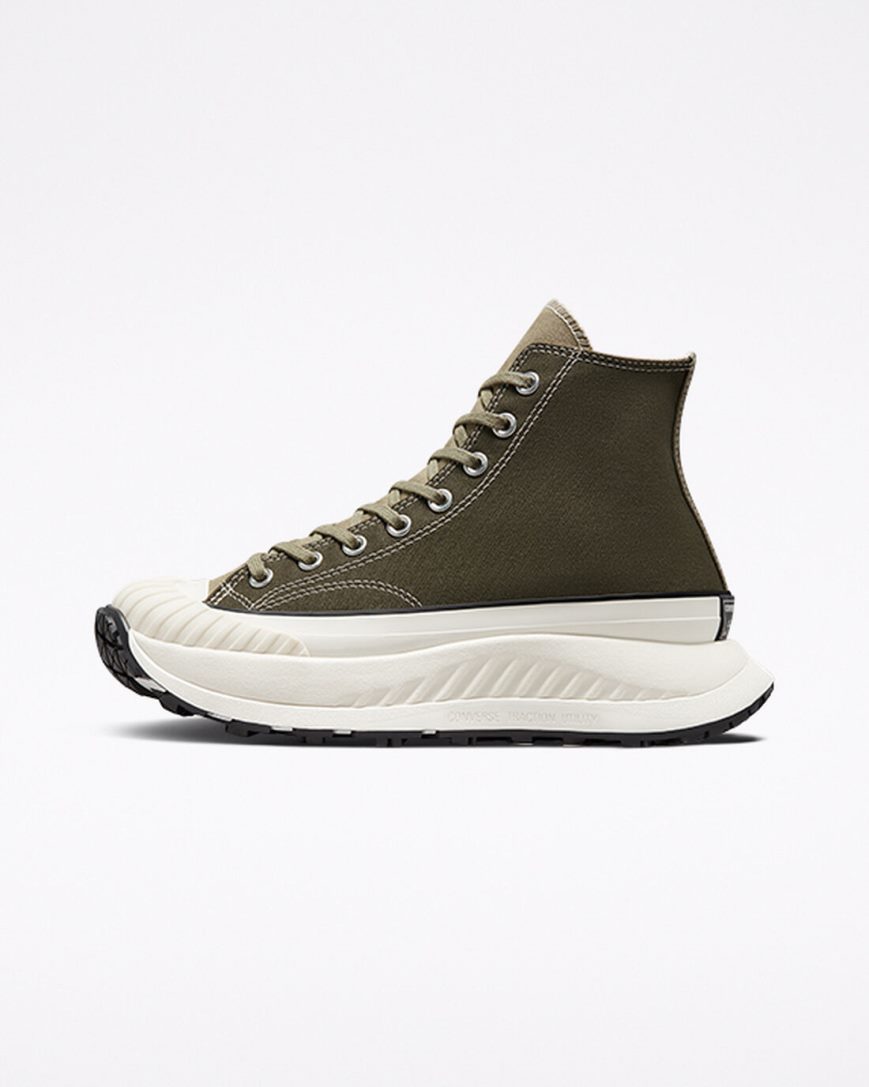 Olive Converse Chuck 70 AT-CX Men's High Top Shoes | HL15K84I9