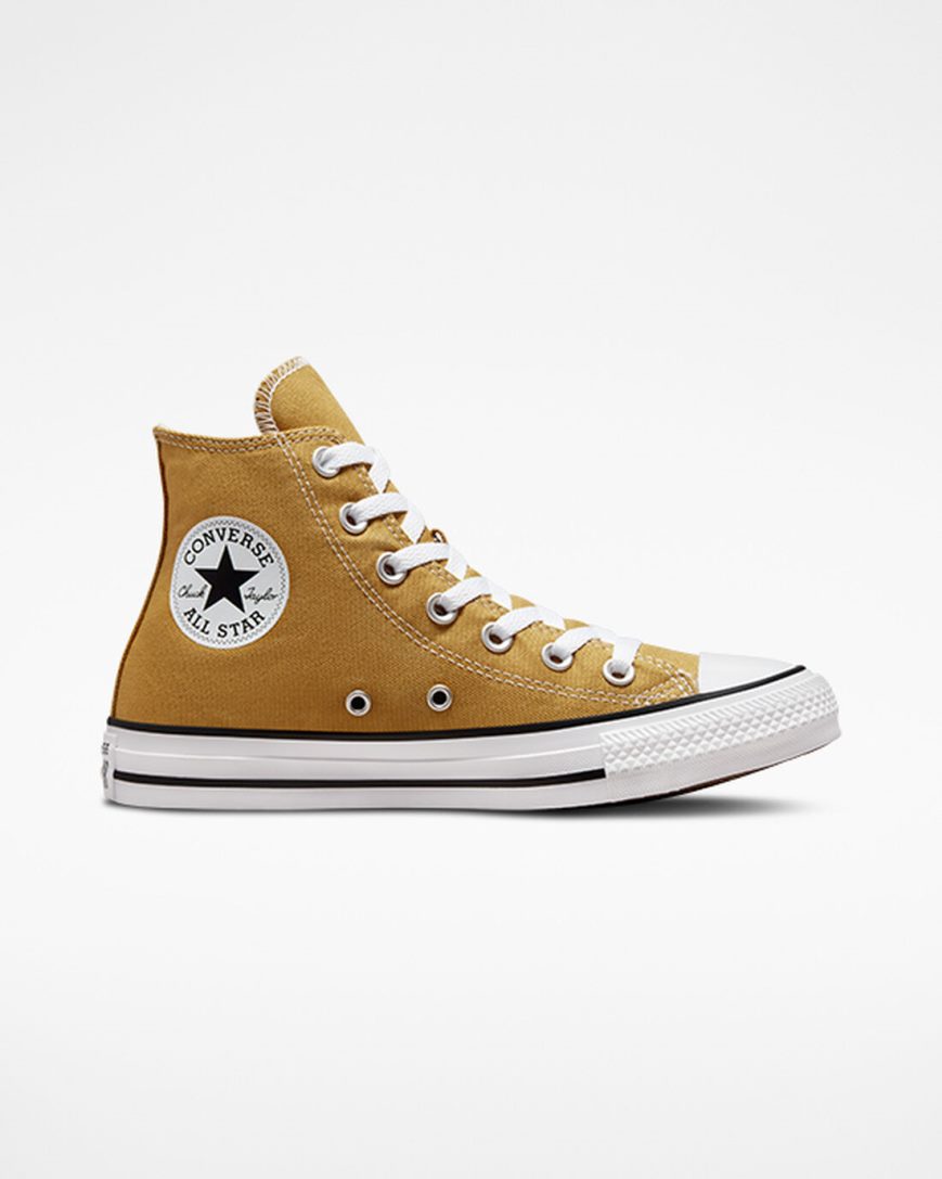 Orange Converse Chuck Taylor All Star Seasonal Color Men\'s High Top Shoes | KH53KI971