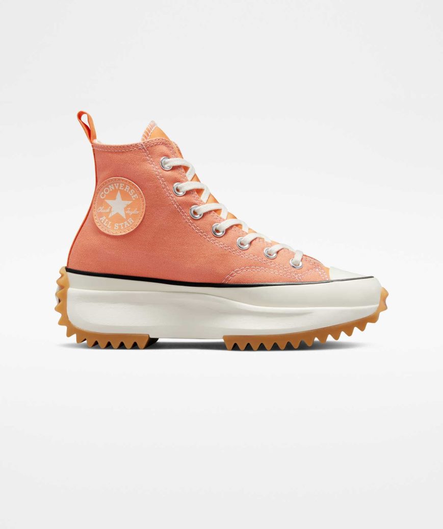 Orange Converse Run Star Hike Women\'s High Top Shoes | QS31KIL48