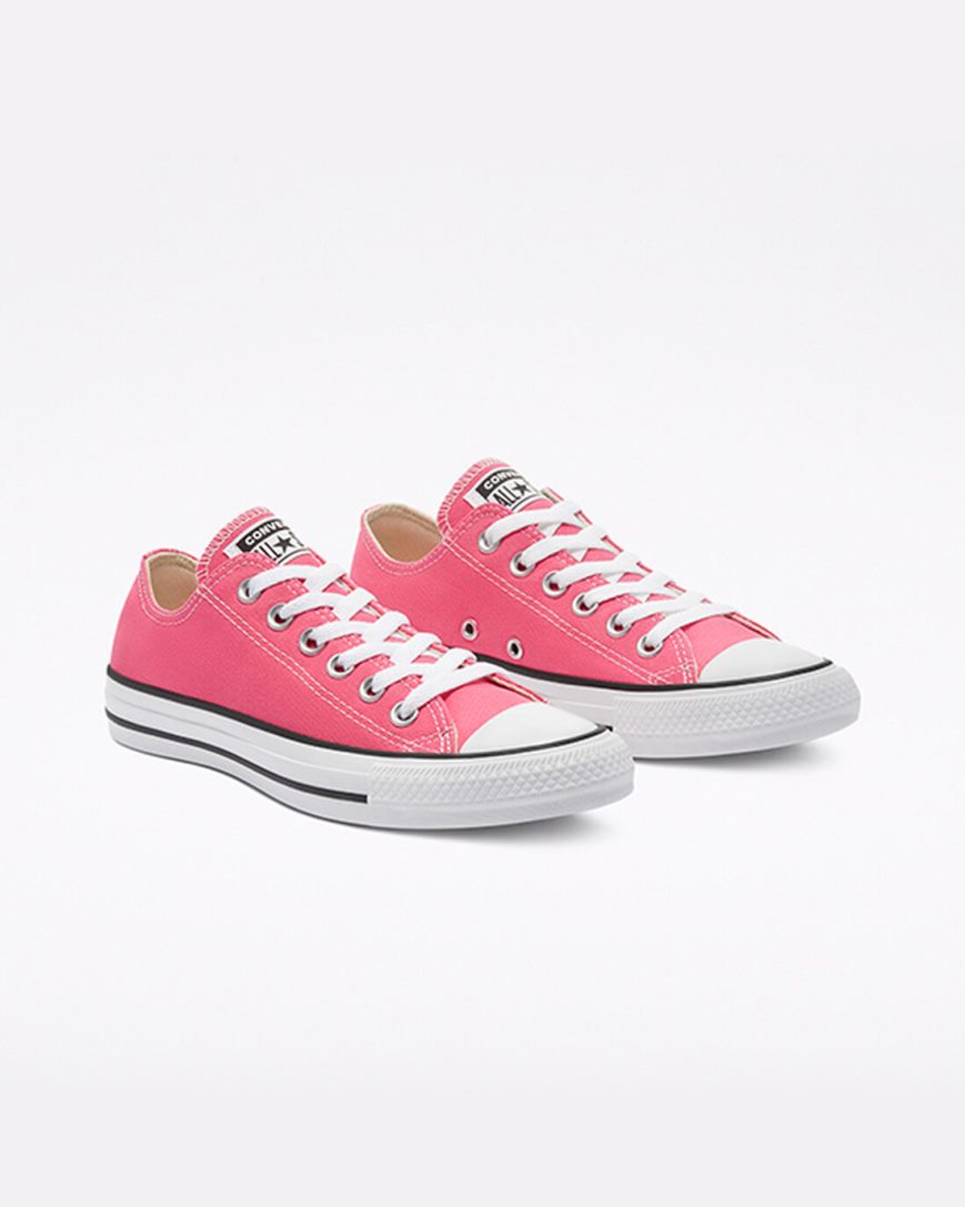 Pink Converse Chuck Taylor All Star Classic Women's Low Top Shoes | GK59I4837