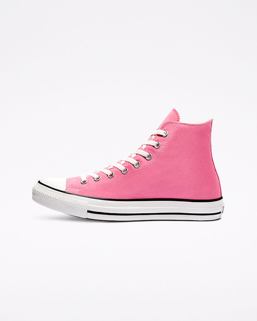 Pink Converse Chuck Taylor All Star Classic Men's High Top Shoes | PJ5ILK784