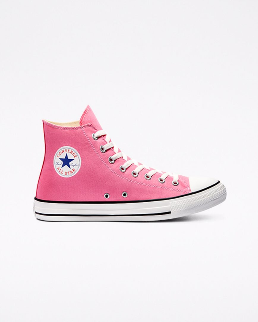 Pink Converse Chuck Taylor All Star Classic Men\'s High Top Shoes | PJ5ILK784