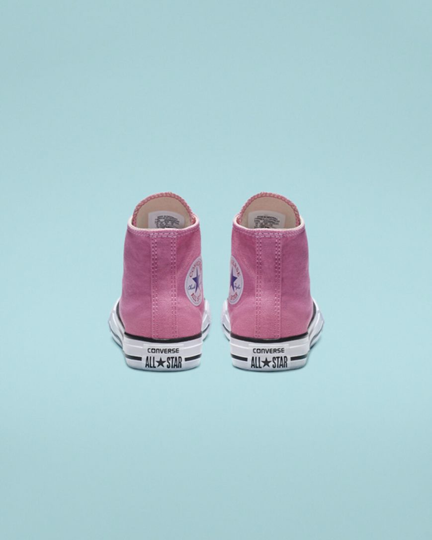 Pink Converse Chuck Taylor All Star Classic Girls' High Top Shoes | YA9I18357