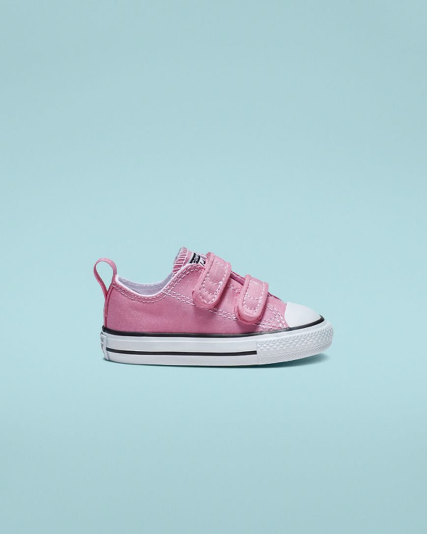 Pink Converse Chuck Taylor All Star Easy-On Girls\' Low Top Shoes | IS783K14L