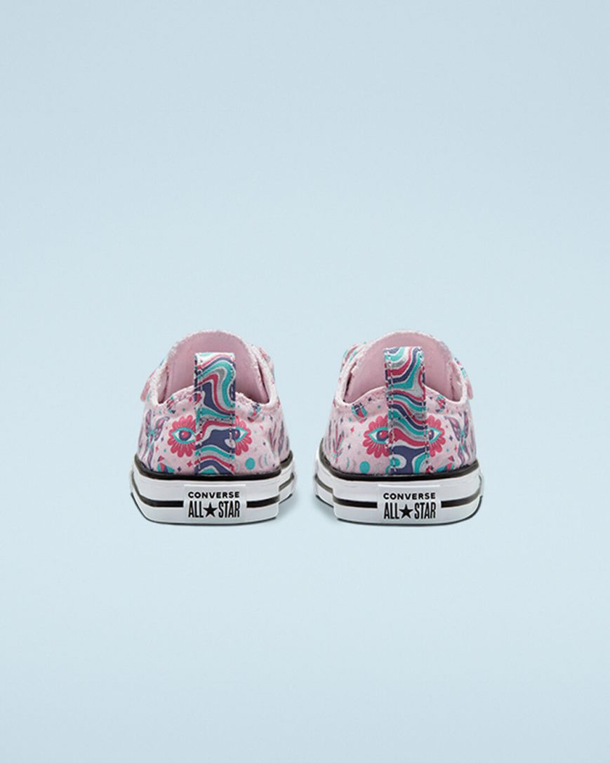 Pink Converse Chuck Taylor All Star Easy-On Mystic Gems Boys' Low Top Shoes | XE395KIL8