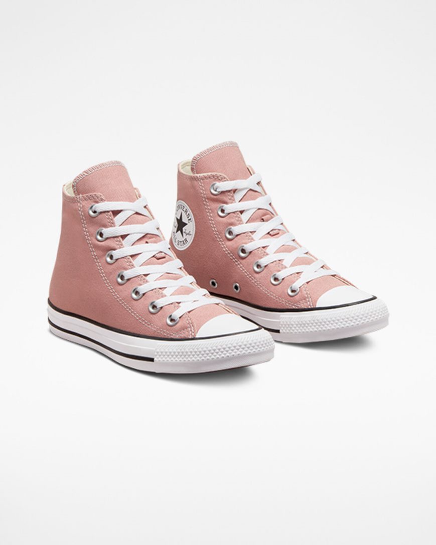 Pink Converse Chuck Taylor All Star Seasonal Color Men's High Top Shoes | BMI4L381K