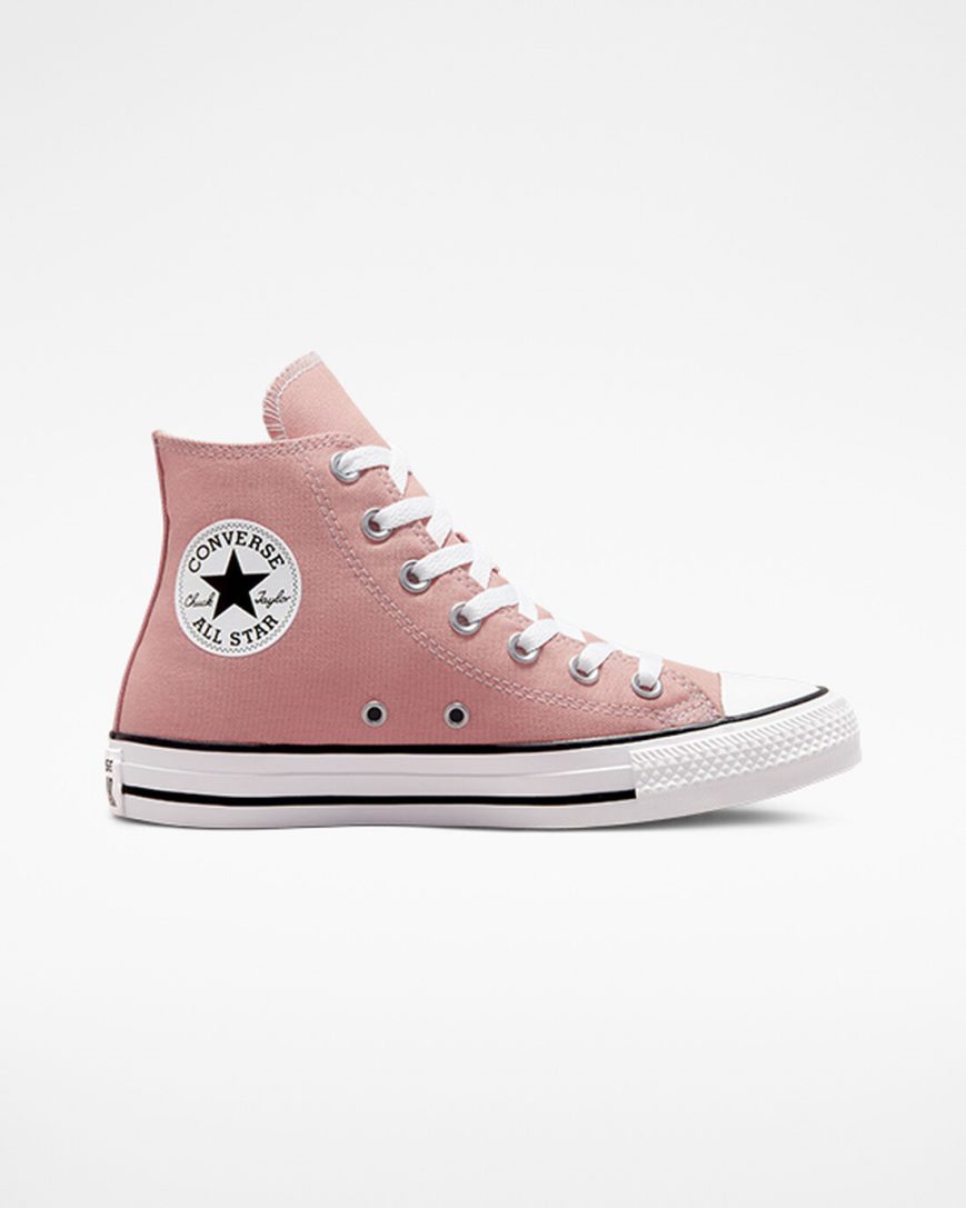 Pink Converse Chuck Taylor All Star Seasonal Color Men\'s High Top Shoes | BMI4L381K