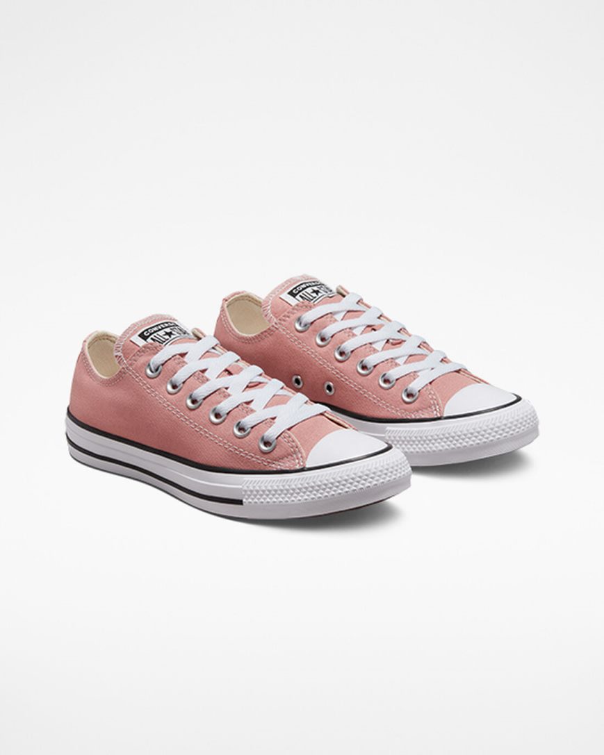 Pink Converse Chuck Taylor All Star Seasonal Color Men's Low Top Shoes | ES5LK3741