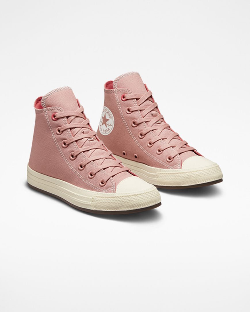 Pink Converse Chuck Taylor All Star Tonal Canvas Women's High Top Shoes | TL739K1L4