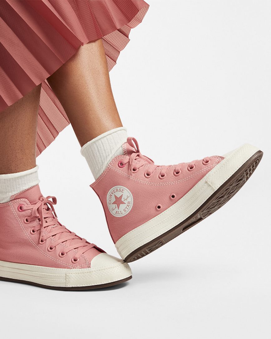 Pink Converse Chuck Taylor All Star Tonal Canvas Women's High Top Shoes | TL739K1L4