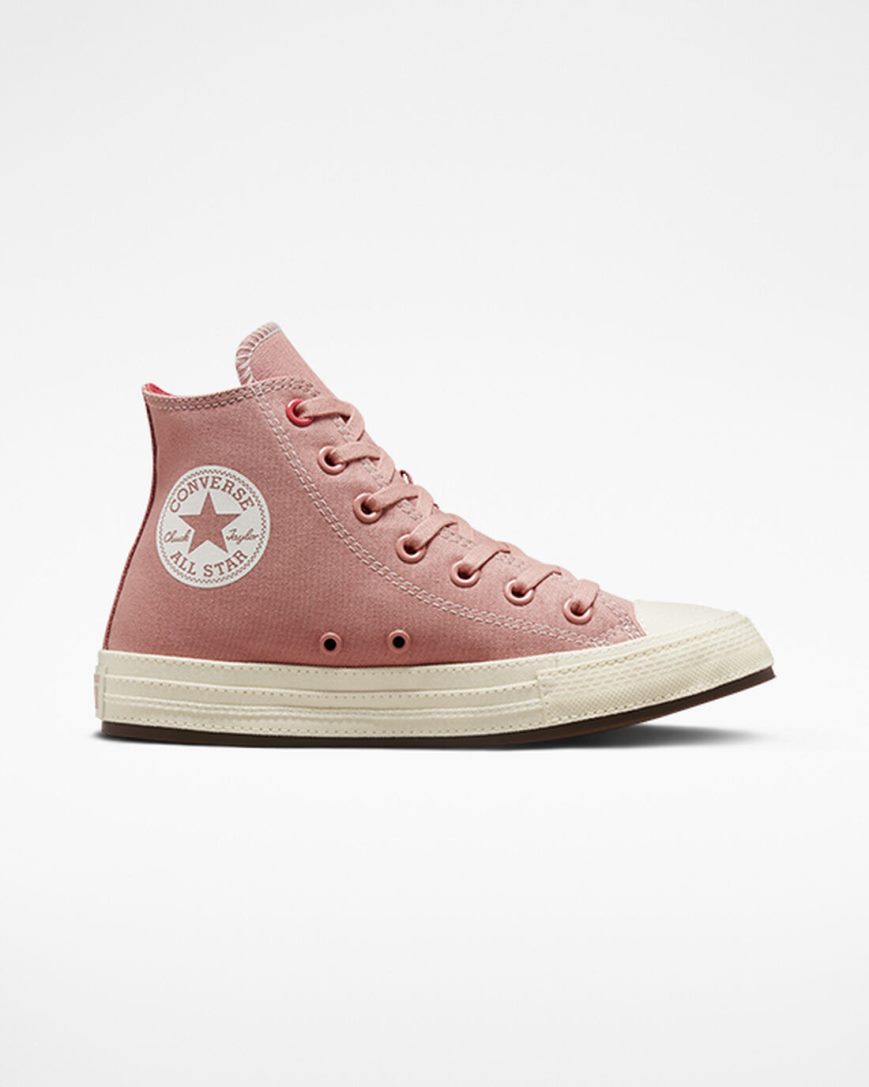 Pink Converse Chuck Taylor All Star Tonal Canvas Women\'s High Top Shoes | TL739K1L4