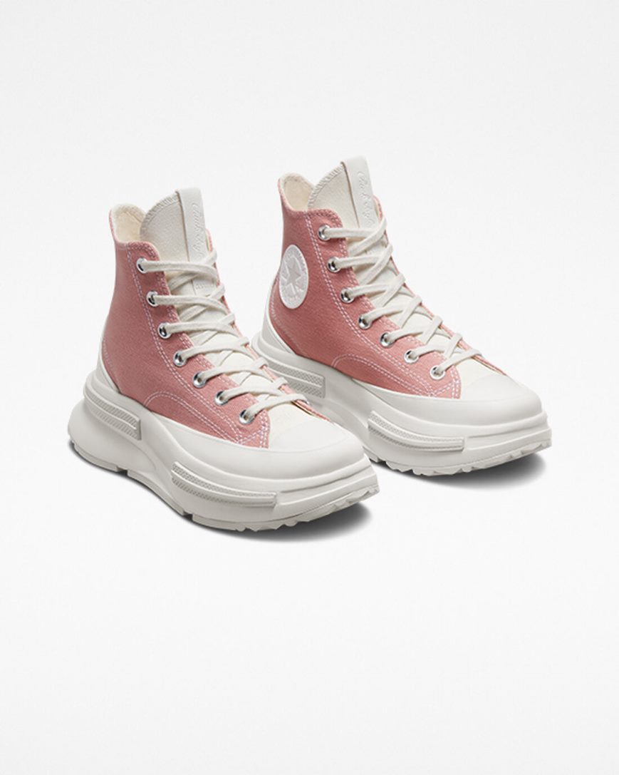 Pink Converse Run Star Legacy CX Men's High Top Shoes | LC7I13L84