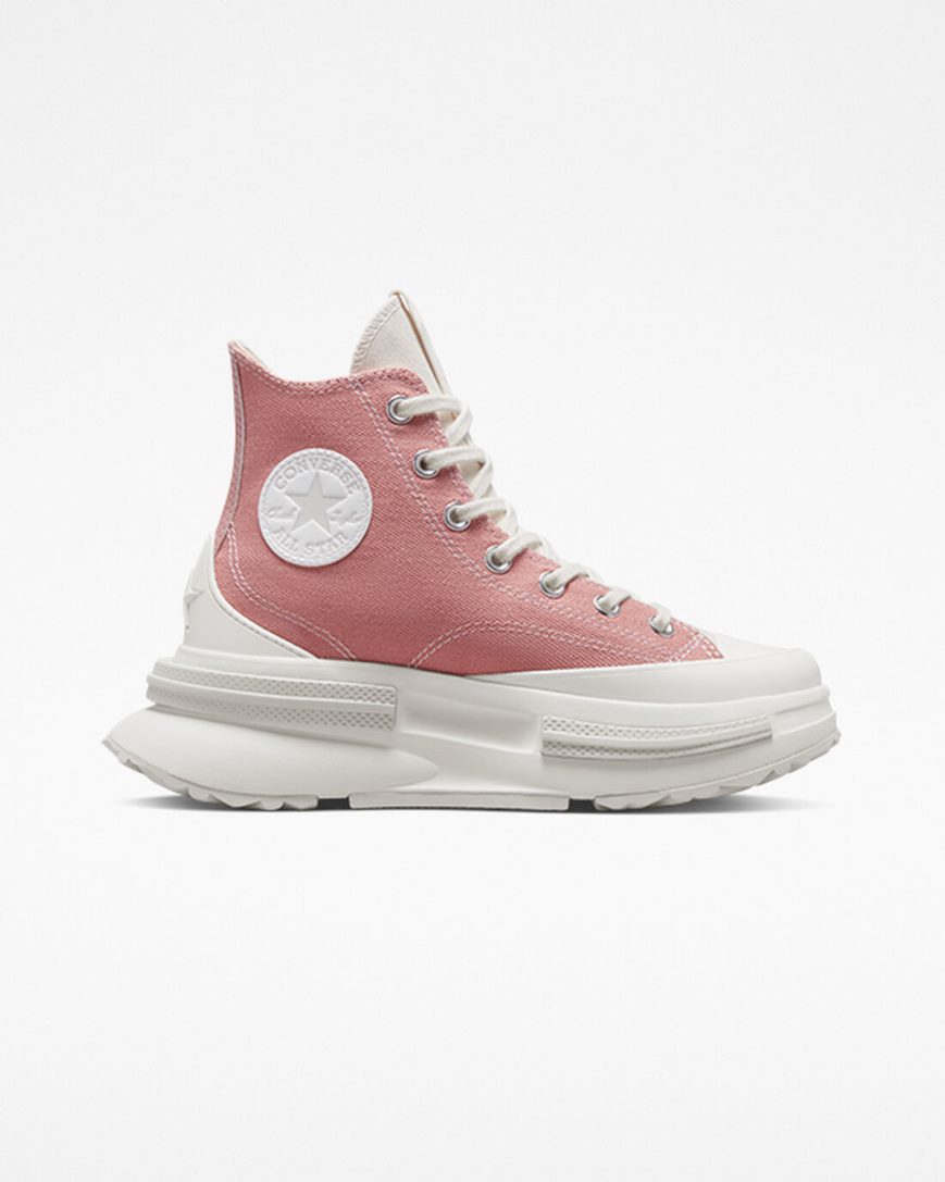 Pink Converse Run Star Legacy CX Men\'s High Top Shoes | LC7I13L84