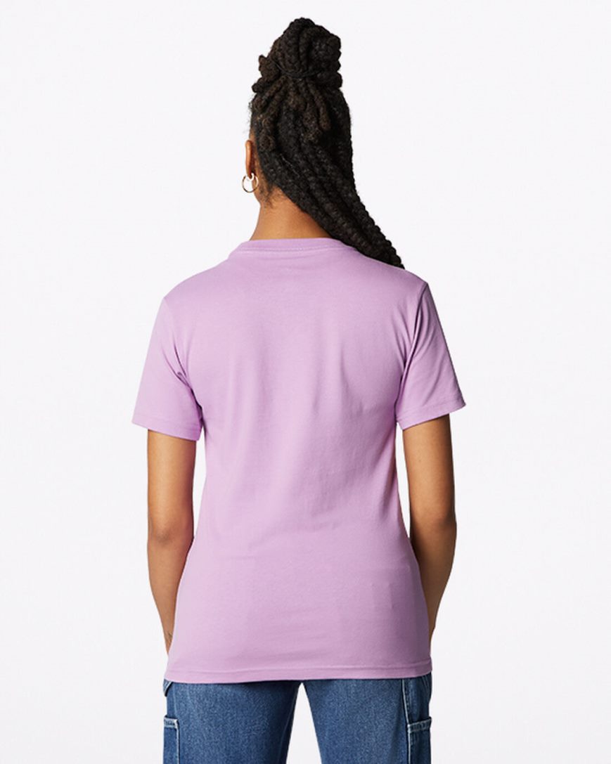 Purple Converse Metallic Chuck Taylor Patch Classic Fit Women's T-Shirts | LI7K1L9I3