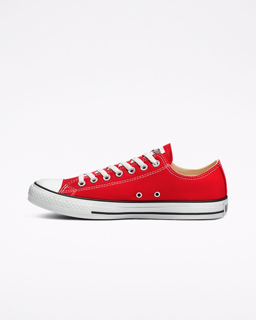 Red Converse Chuck Taylor All Star Classic Women's Low Top Shoes | KNI7915K3