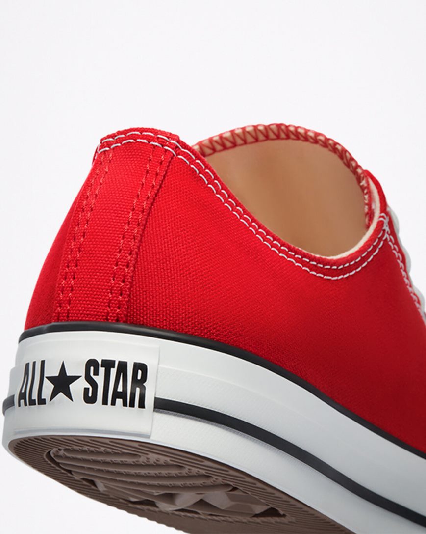 Red Converse Chuck Taylor All Star Classic Women's Low Top Shoes | KNI7915K3