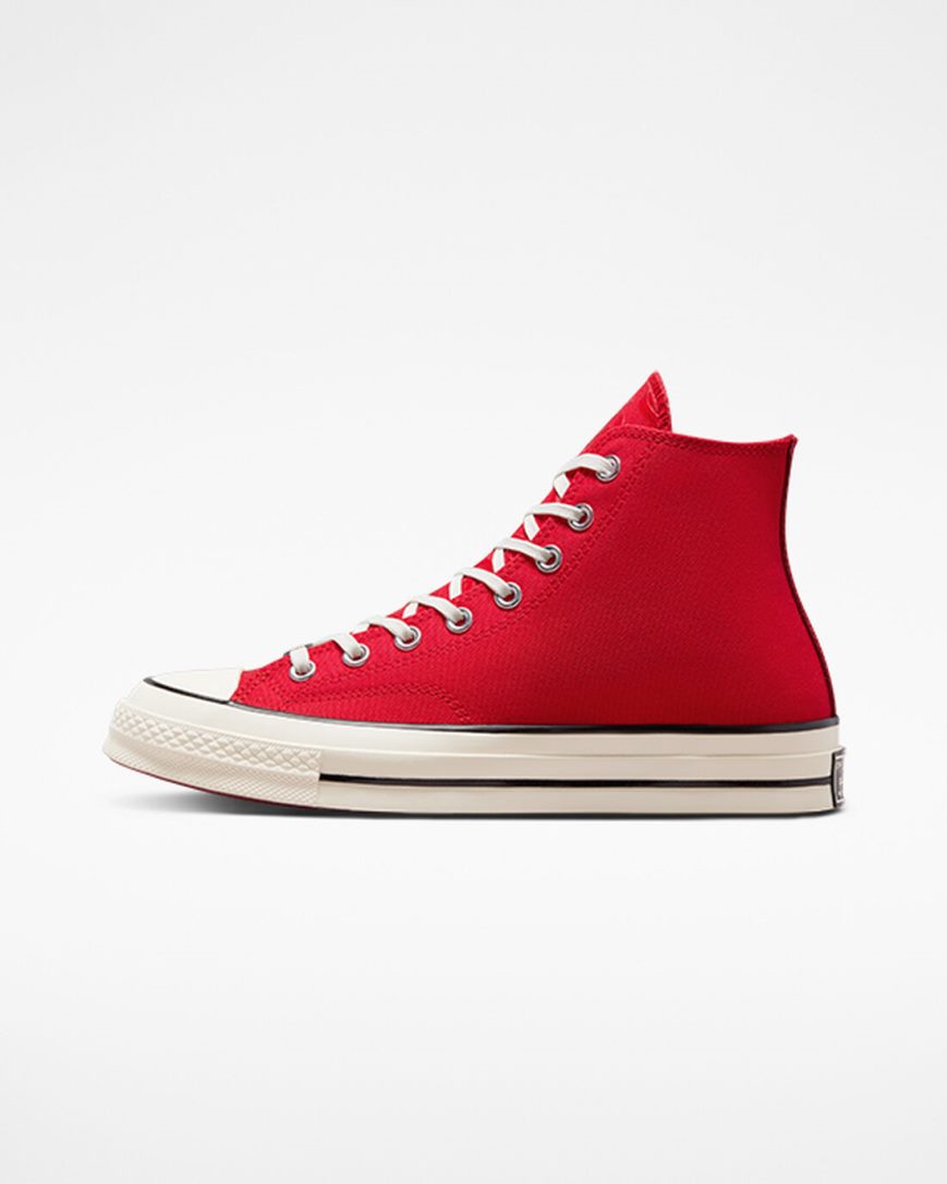 Red / White / Black Converse Chuck 70 Year of the Rabbit Men's High Top Shoes | UX58IK4L9