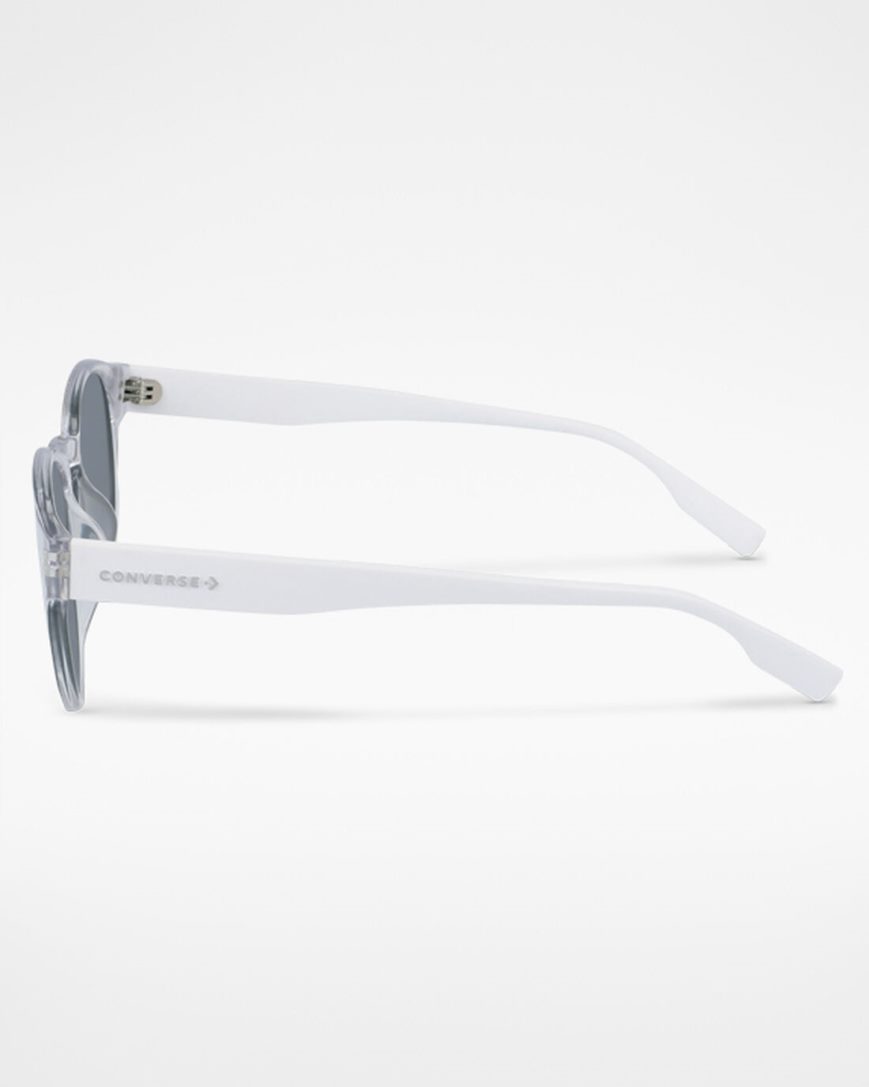 Silver White Converse Malden Women's Sunglasses | KD9I48L15