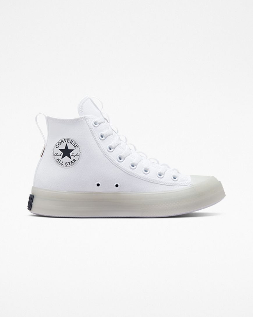 White / Black Converse Chuck Taylor All Star CX Explore Men\'s High Top Shoes | JHKL5I391