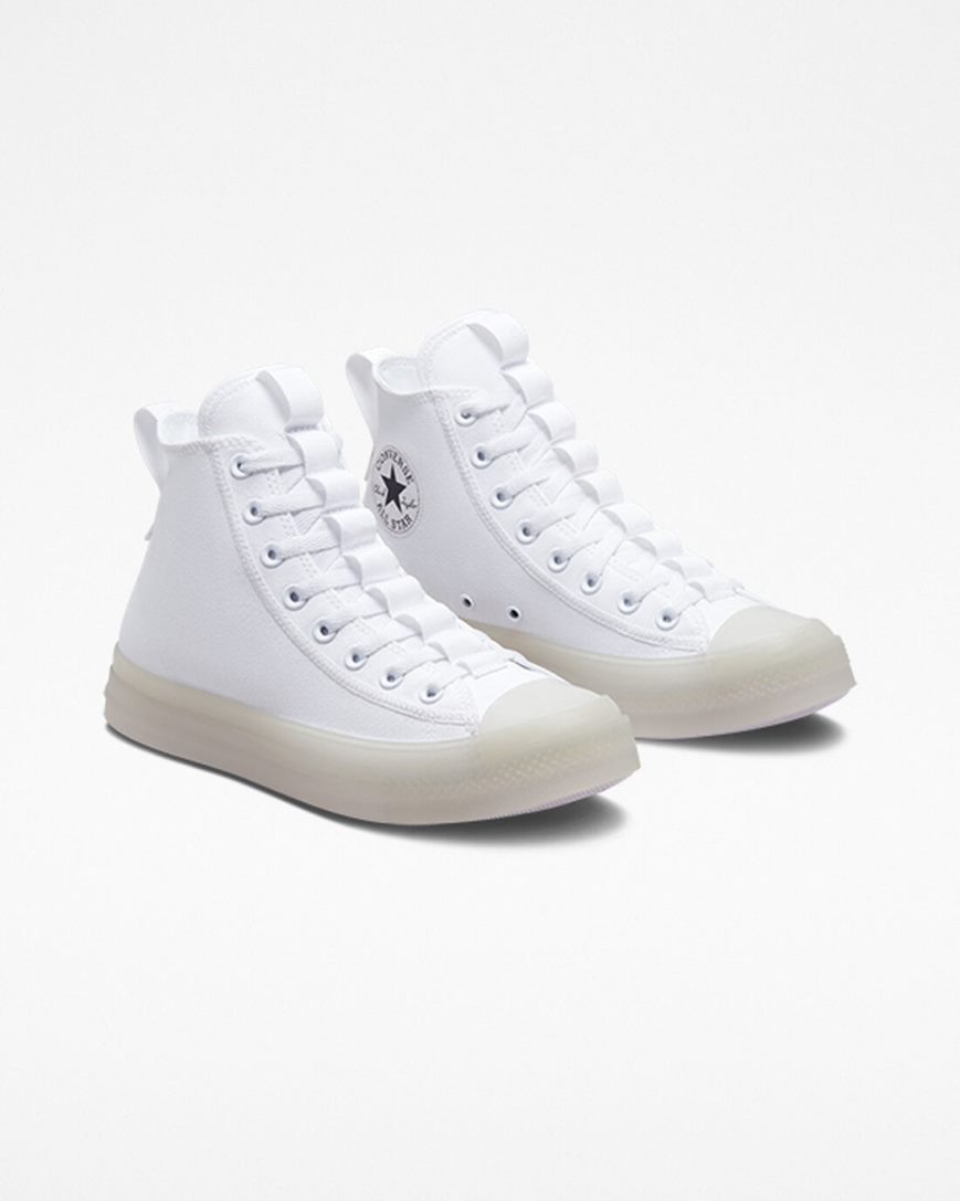 White / Black Converse Chuck Taylor All Star CX Explore Women's High Top Shoes | KU3598L74