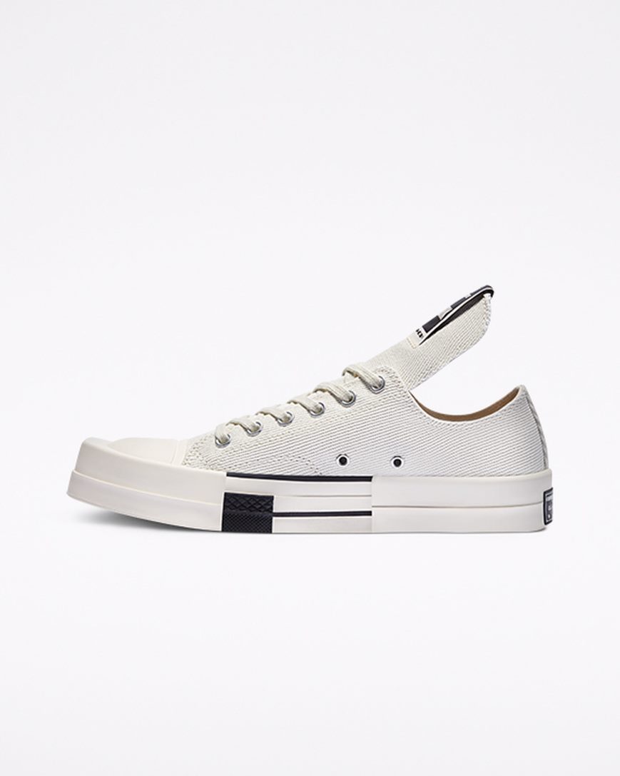 White / Black Converse TURBODRK Chuck 70 Women's Low Top Shoes | OH839K175