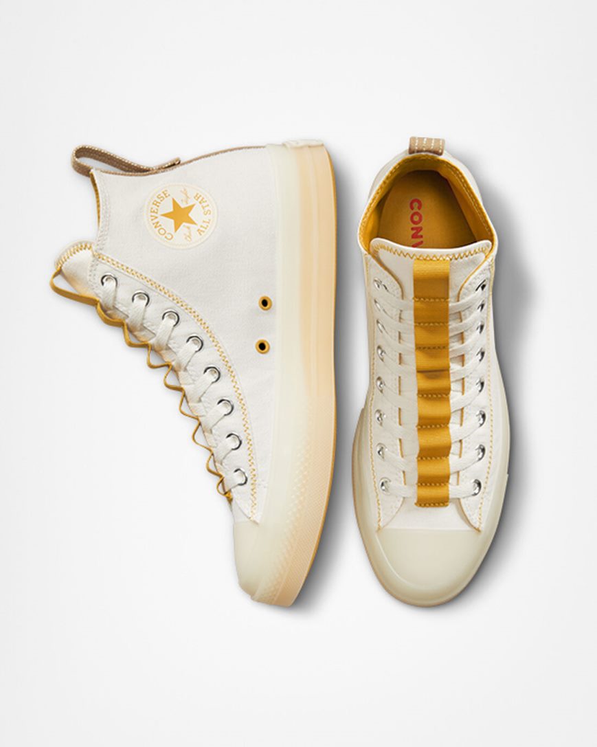 White Converse Chuck Taylor All Star CX Explore Women's High Top Shoes | HFLK51498