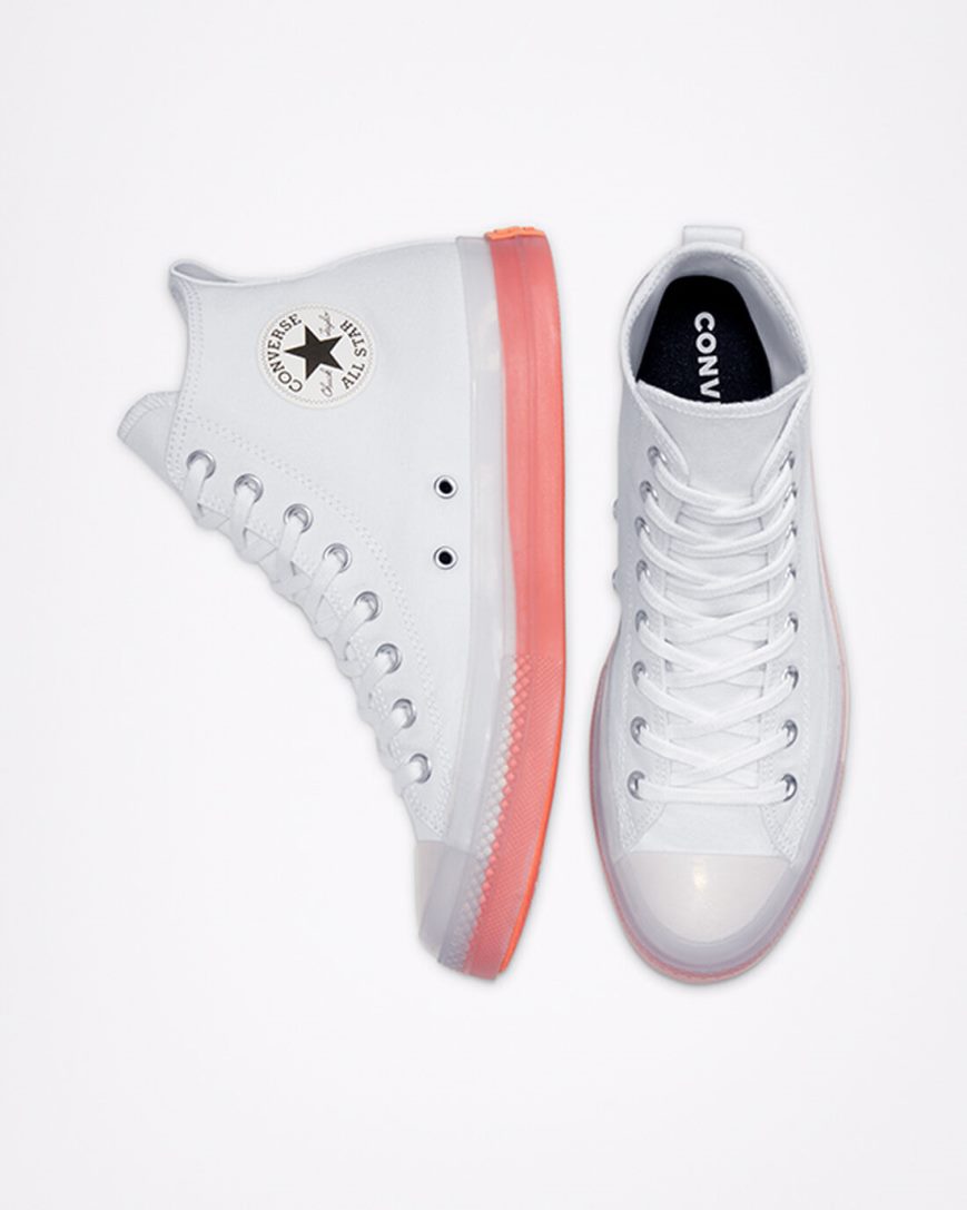 White / Mango Converse Chuck Taylor All Star CX Women's High Top Shoes | HEL8IK935