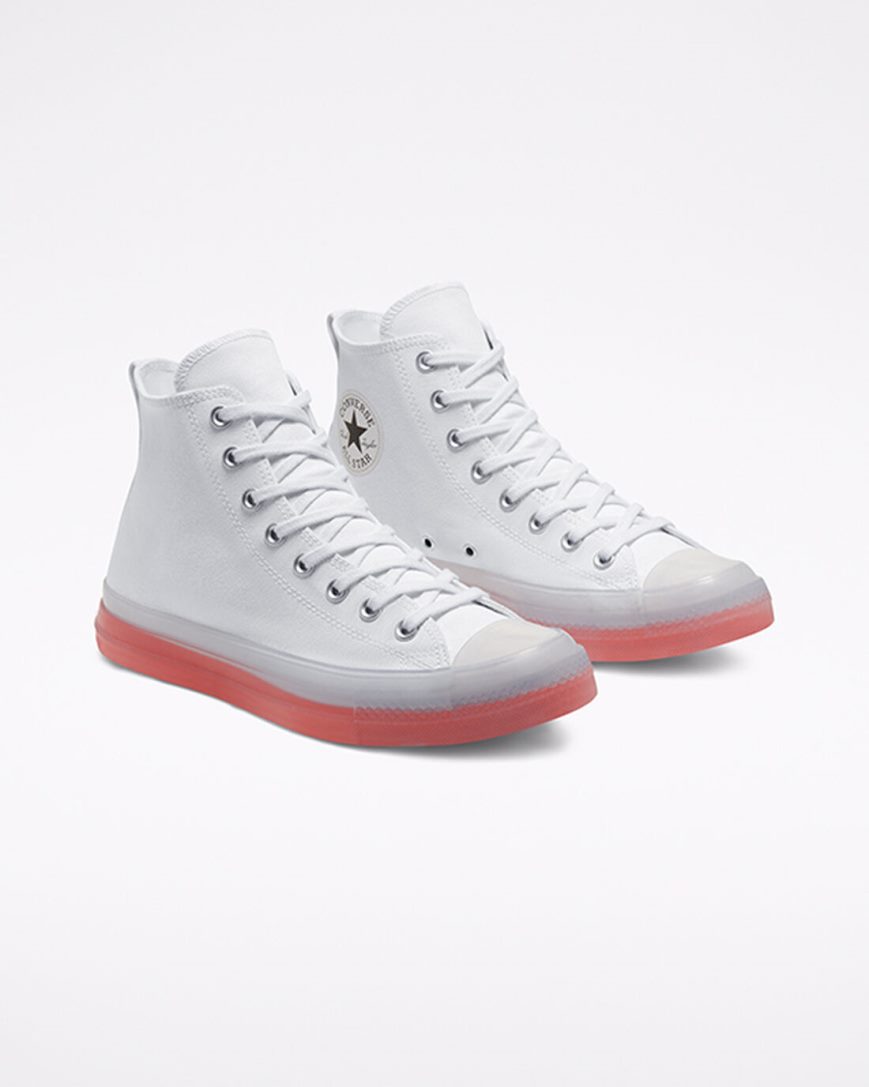 White / Mango Converse Chuck Taylor All Star CX Women's High Top Shoes | HEL8IK935