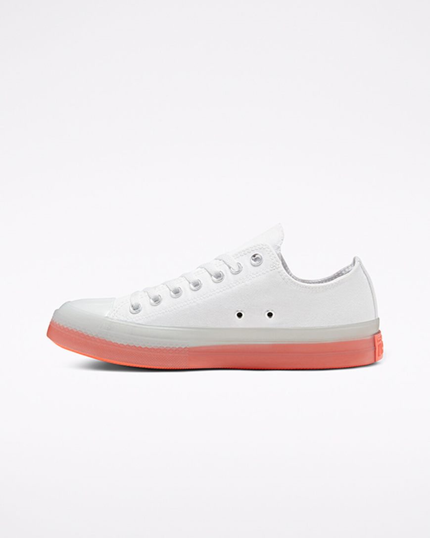 White / Mango Converse Chuck Taylor All Star CX Women's Low Top Shoes | IS74L98IK